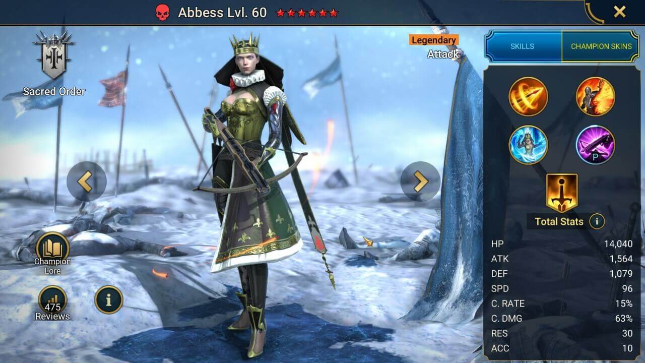 Abbess splash artwork